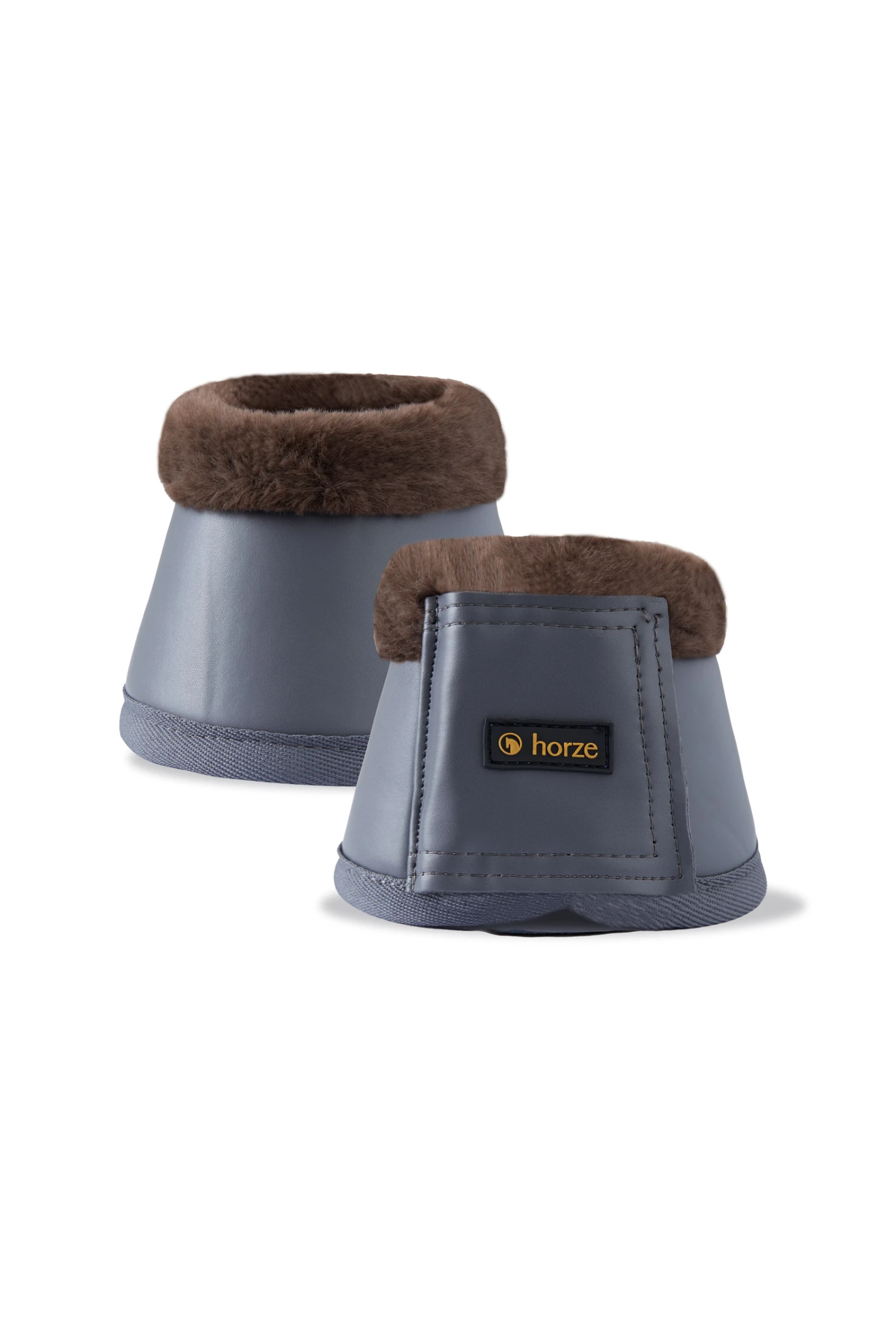 Horze Houston Hufglocken Mit Kunstfelleinfassung