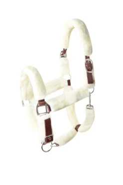 Horze Leighton Teens Collection Halfter Mit Kunstfell