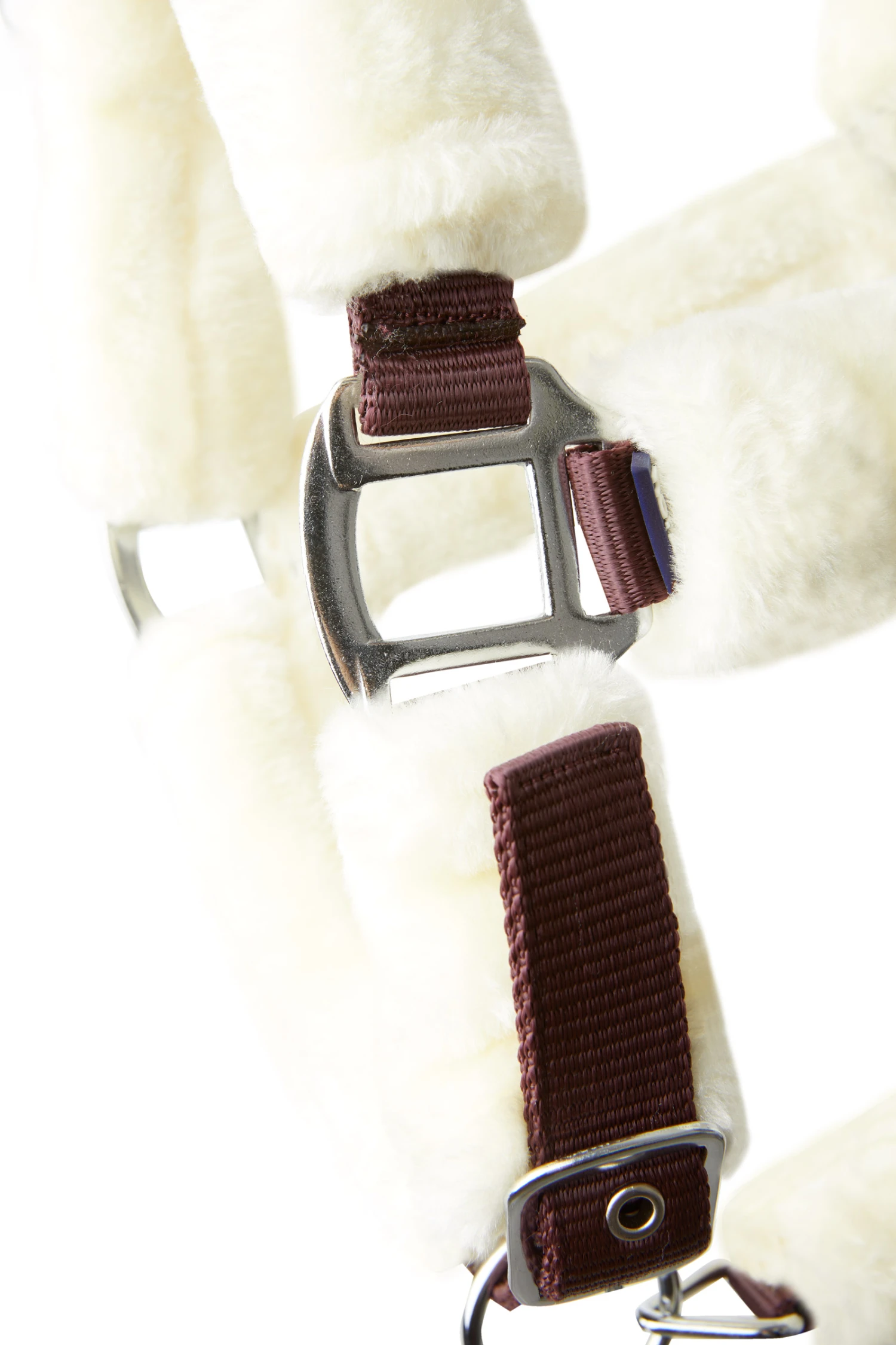 Horze Leighton Teens Collection Halfter Mit Kunstfell – Bild 2