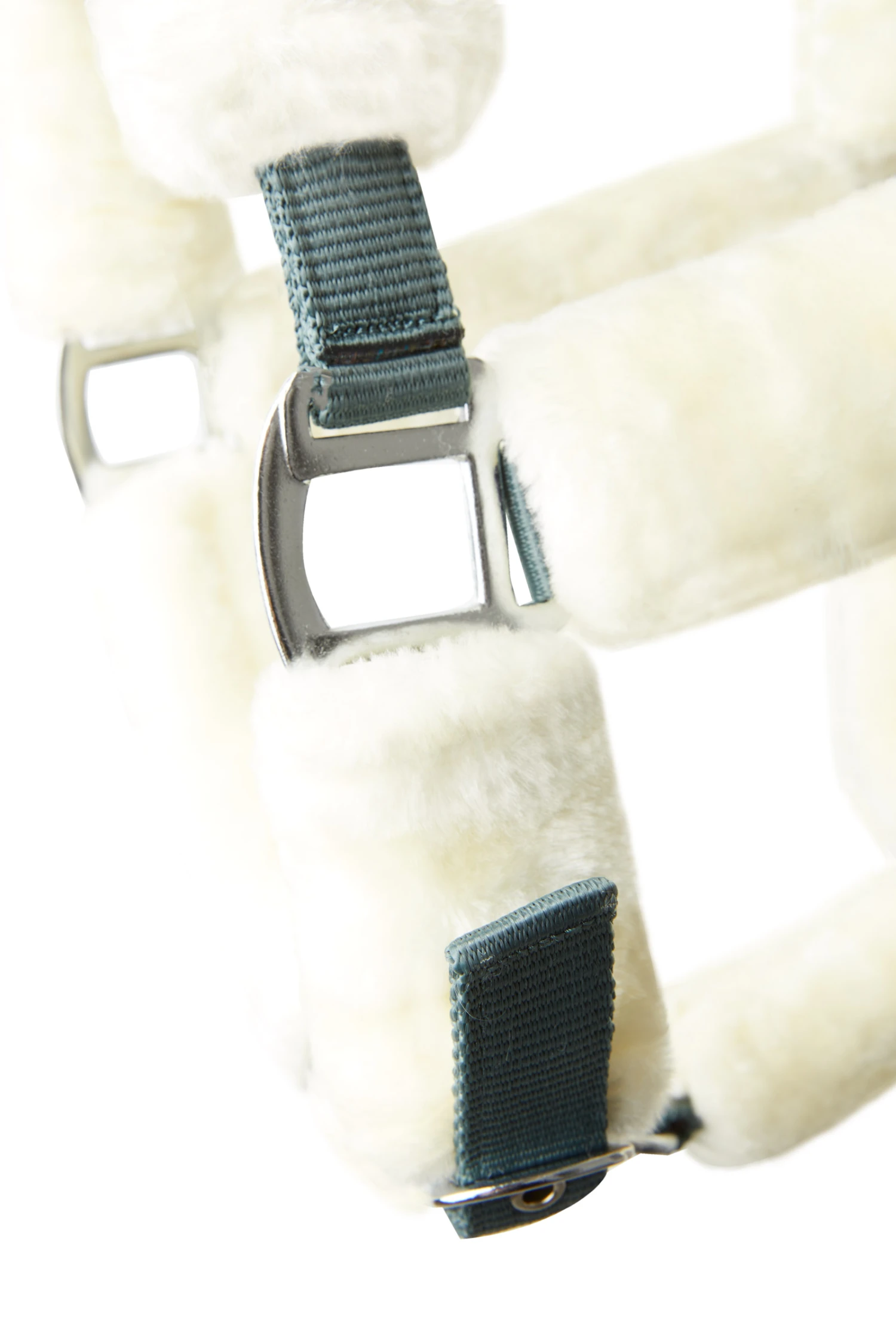 Horze Leighton Teens Collection Halfter Mit Kunstfell – Bild 6