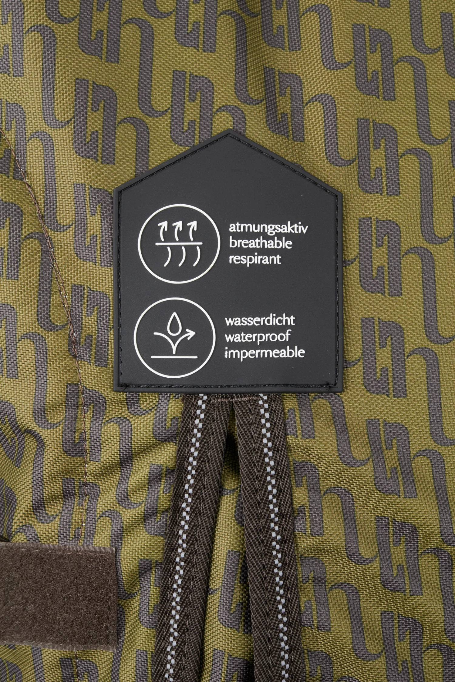 Horze Avalanche 1200D Regendecke Mit Hohem Hals Und Fleecefütterung – Bild 6