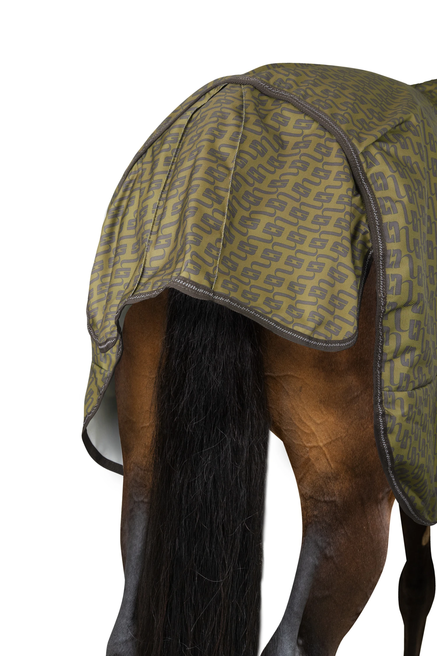 Horze Avalanche 1200D Regendecke Mit Hohem Hals Und Fleecefütterung – Bild 7