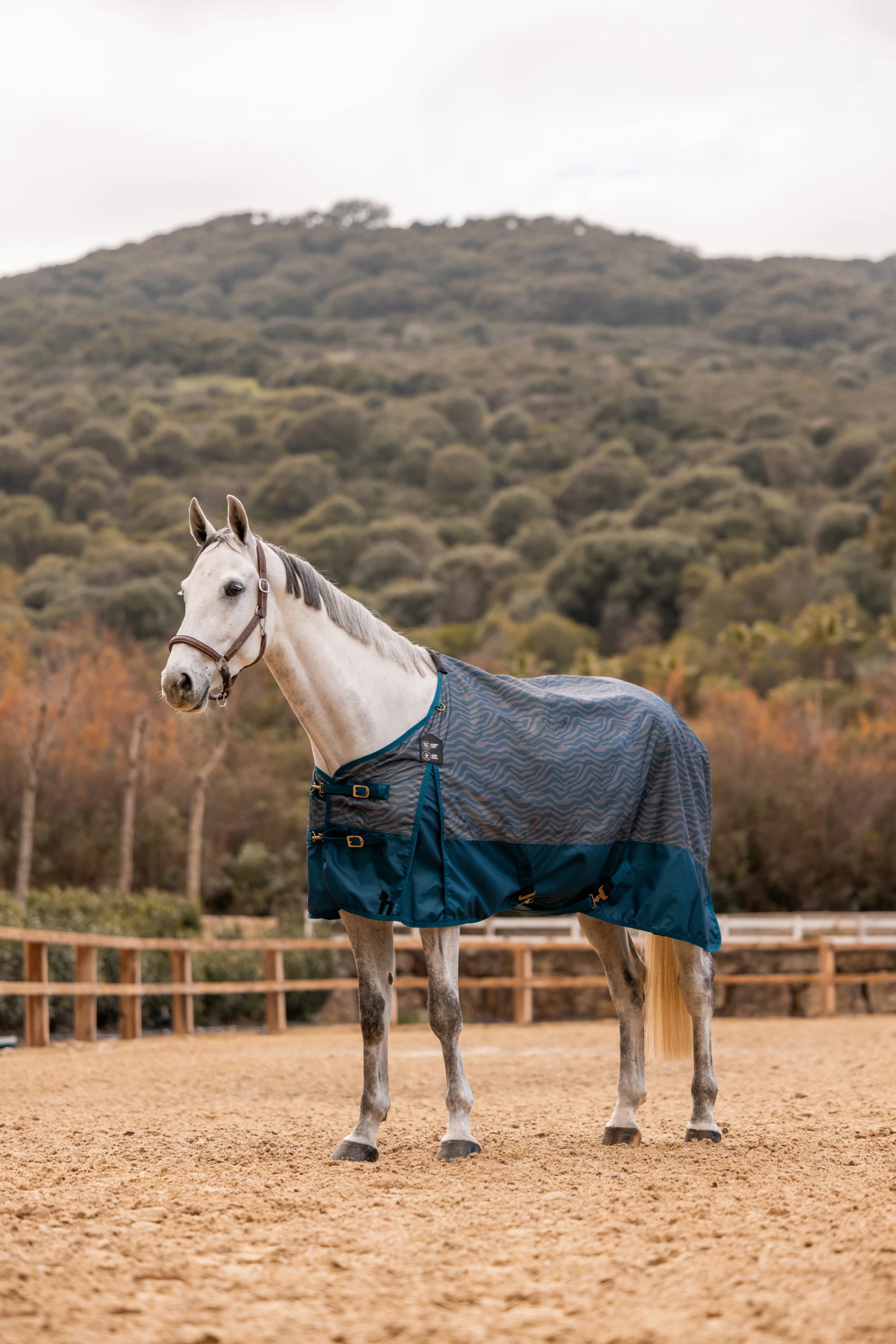 Horze Nevada 600D Regendecke, 0g – Bild 5