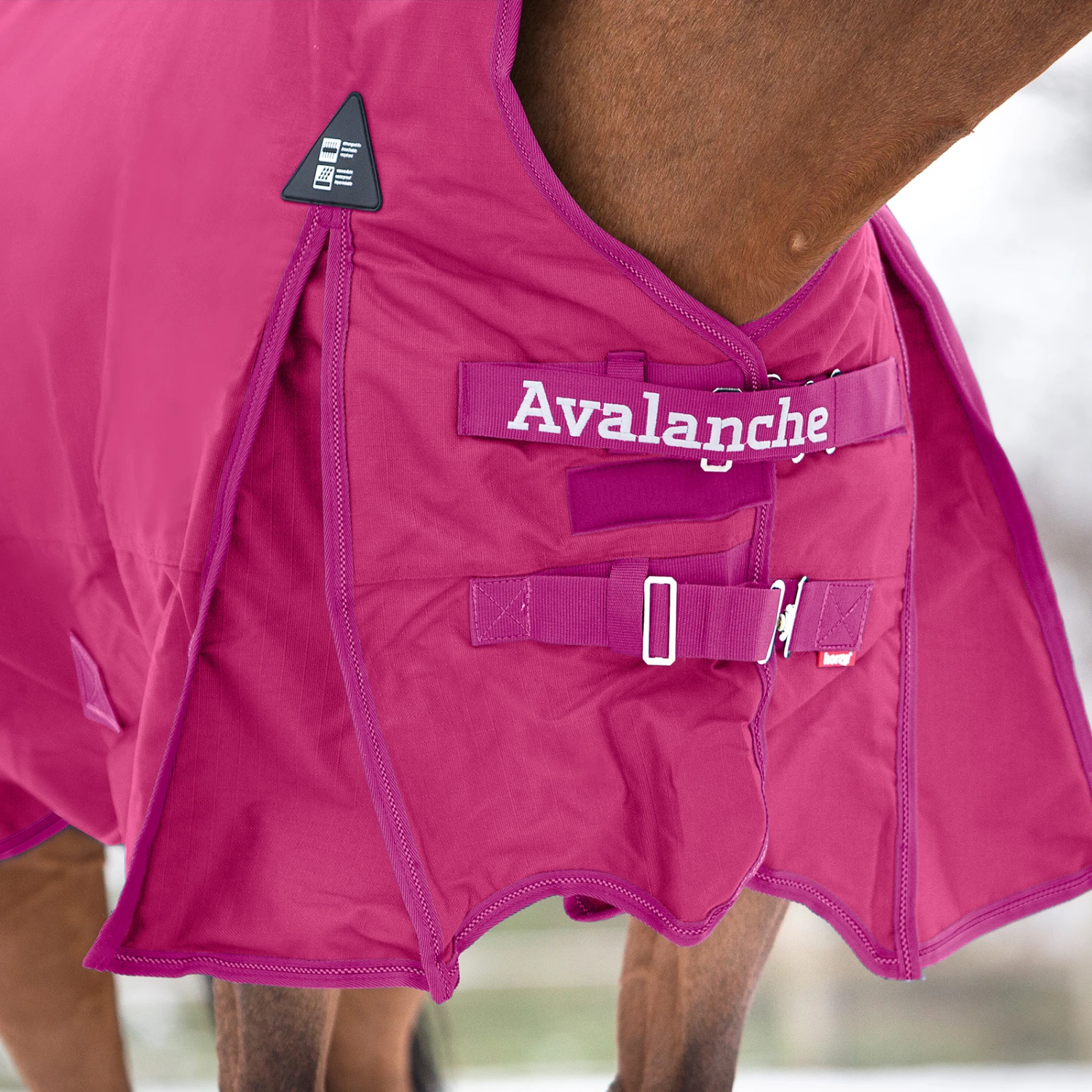 Horze Avalanche 1200D Winterdecke Mit Hohem Hals, 300g – Bild 12