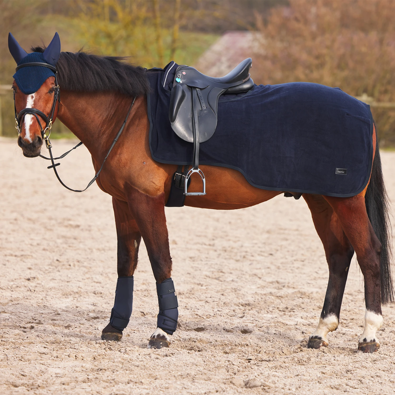Horze Marquess Fleece-Ausreitdecke – Bild 10
