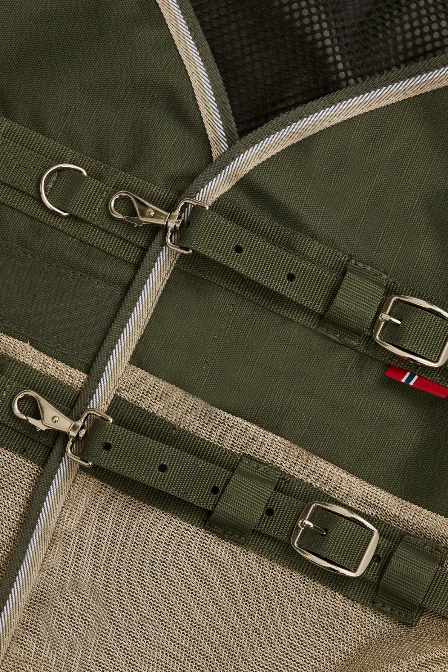 B Vertigo Jordan Combo Mesh Regendecke Mit Abnehmbarem Halsteil – Bild 2