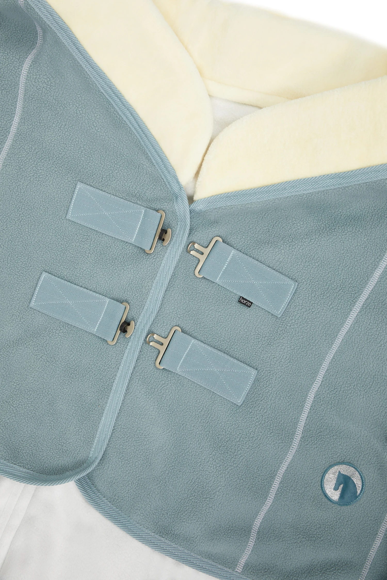 Horze Geneva Fleecedecke Mit Kunstfellkragen – Bild 2