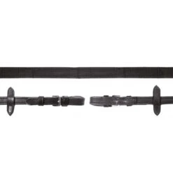 Schockmöhle Durasoft Leder Grip Zügel, Nylon, Gummiert