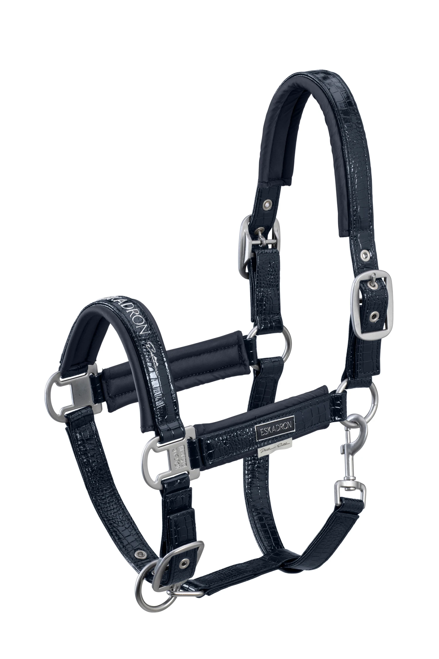 Eskadron Platinum 22 Doublepin Croco Halfter – Bild 2